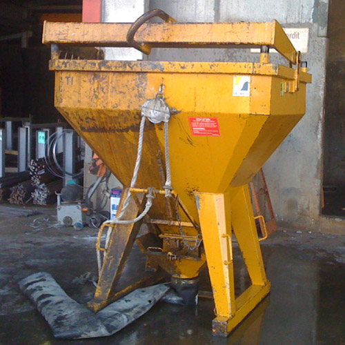 GTL Used To Clean Concrete Build Up Off Concrete Mixer