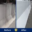 ImperGuard Colour Used to Restore Darkened Concrete Jersey Barriers