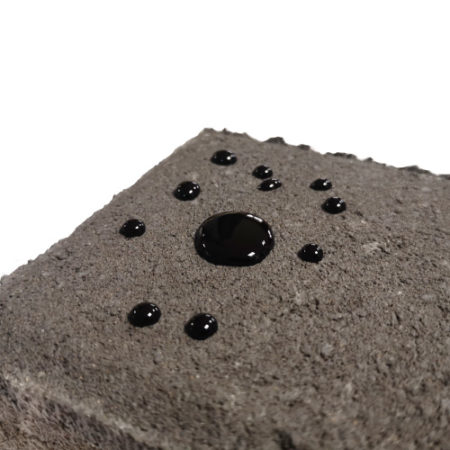 Oil Being Repelled From Paver Sealed With ProtectGuard HD Oil Being Repelled From Paver Sealed With ProtectGuard HD