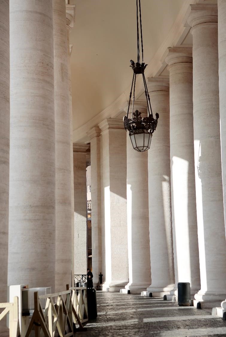 Guard industry ProtectGuard range used to restore the Vatican Columns in Rome