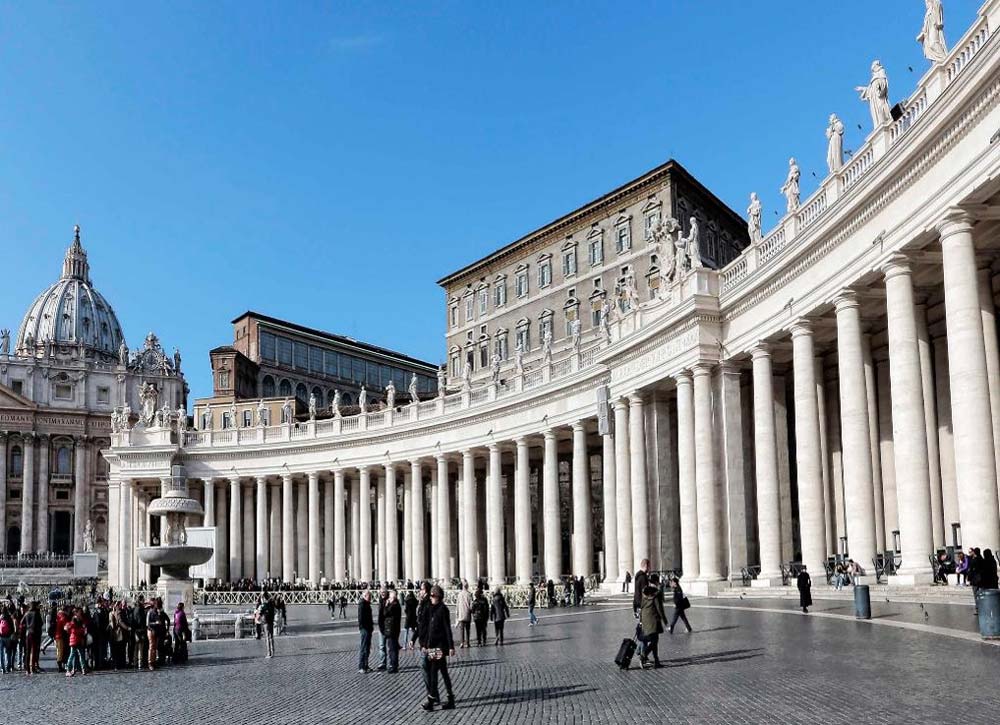 The Vatican columns in Rome were restored with Guard Industry’s ProtectGuard sealant range